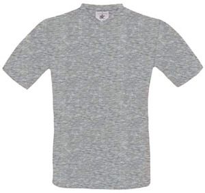 B&C CG153 - Camiseta Exact Con Cuello En V Sport Grey