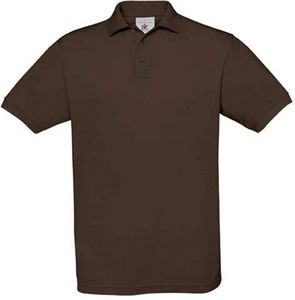 B&C CGSAF - Camiseta Polo Safran Marron oscuro