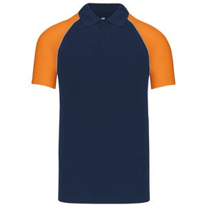 Kariban K226 - POLO BASE BALL BICOLOR PARA HOMBRE