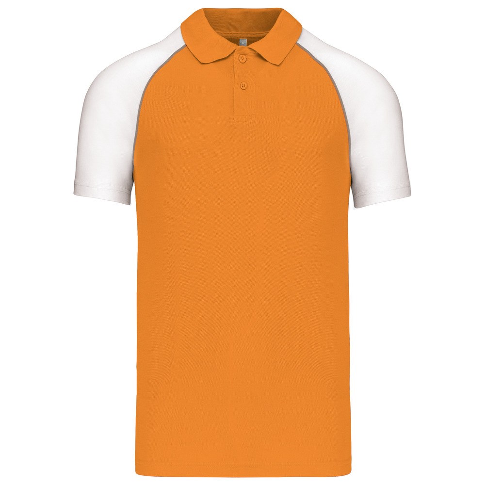 Kariban K226 - POLO BASE BALL BICOLOR PARA HOMBRE