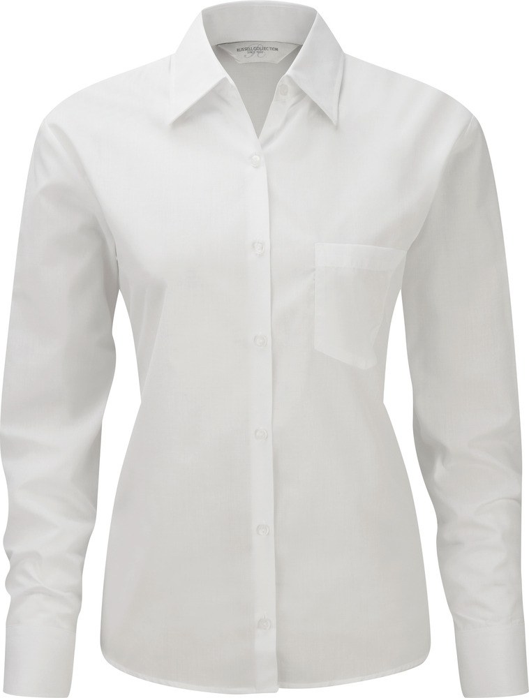 Russell Collection RU934F - Camisa Mujer Manga Larga