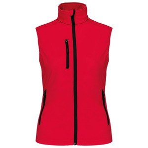 Kariban K404 - LADIES SOFTSHELL BODYWARMER - CHALECO SOFTSHELL PARA MUJER Rojo