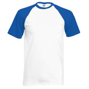 Fruit of the Loom SS026 - Camiseta Baseball de manga corta