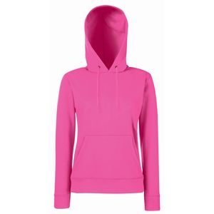 Fruit of the Loom SS038 - Sudadera con capucha de mujer Classic 80/20 Luz de color rosa