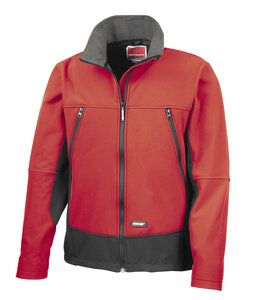 Result R120A - Chaqueta de Softshell Activity Red/ Black