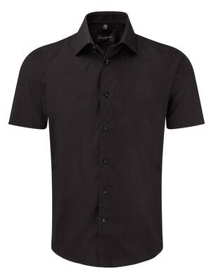 Russell J947M - Camisa entallada de manga corta y de fácil cuidado