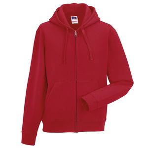 Russell J266M - Sudadera Authentic con capucha y cremallera Classic Red