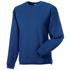 Russell J013M - Sudadera Heavy Duty de cuello redondo y resistente Bright Royal