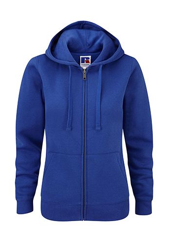 Russell R-266F-0 - Sudadera Authentic con Capucha y Cremallera para Mujer