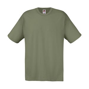 Fruit of the Loom 61-082-0 - Camiseta de Corte Completo Original Classic Olive