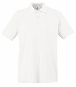 Fruit of the Loom 63-218-0 - Polo Premium Blanco