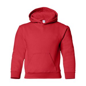 Gildan 18500B - Sudadera Blend Youth con Capucha Rojo