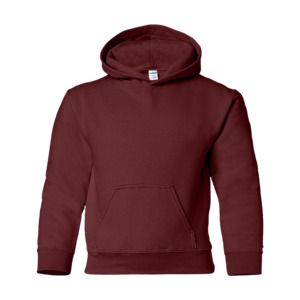 Gildan 18500B - Sudadera Blend Youth con Capucha Granate