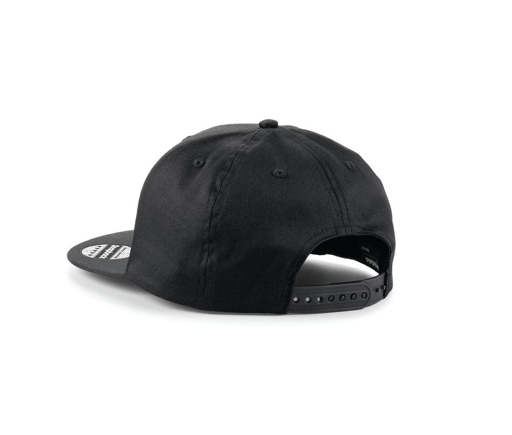 Beechfield B610 - Gorra Snapback Rapper de 5 Paneles