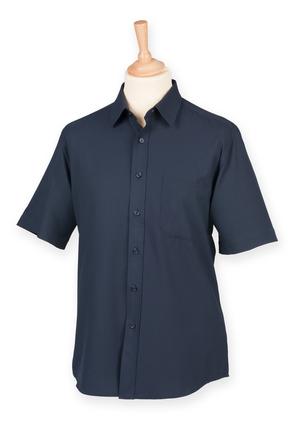 Henbury HB595 - Camisa antitranspirable de manga corta y antibacteriana