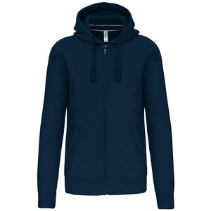 Kariban K454 - SUDADERA CON CAPUCHA Y CREMALLERA PARA ADULTO Marina