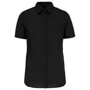 Kariban K544 - CAMISA DE MANGA CORTA PARA MUJER Negro