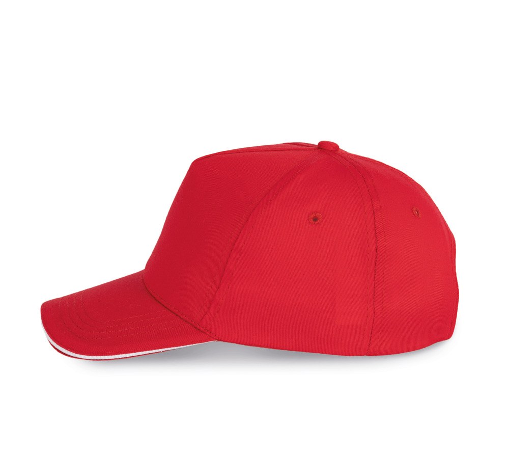 K-up KP130 - GORRA CON SANDWICH CONTRASTADO - 5 PANELES