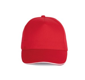 K-up KP130 - GORRA CON SANDWICH CONTRASTADO - 5 PANELES