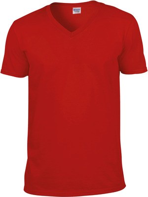 Gildan GI64V00 - Camiseta cuello V para hombre 100% algodón