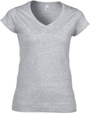 Gildan GI64V00L - Camiseta Softstyle Con Cuello En V Para Mujeres