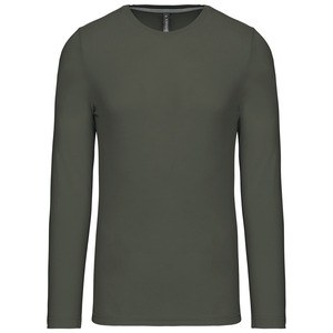 Kariban K359 - CAMISETA DE MANGA LARGA Y ESCOTE REDONDO Dark Khaki