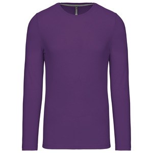 Kariban K359 - CAMISETA DE MANGA LARGA Y ESCOTE REDONDO Purple