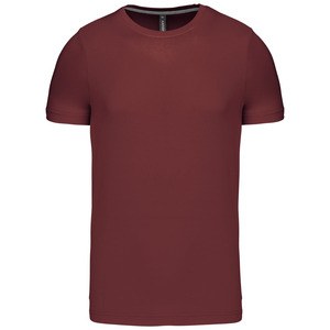 Kariban K356 - CAMISETA DE MANGA CORTA Y ESCOTE REDONDO Wine