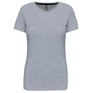 Kariban K380 - CAMISETA DE MANGA CORTA Y ESCOTE REDONDO PARA MUJER Oxford Grey