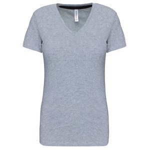 Kariban K381 - CAMISETA DE MANGA CORTA Y CUELLO DE PICO PARA MUJER