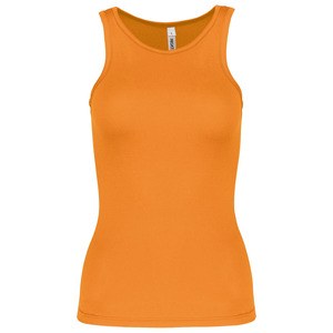 ProAct PA442 - Camiseta Sin Mangas Para Mujer Naranja