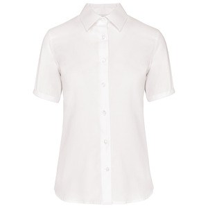 Kariban K540 - CAMISA DE MANGA CORTA PARA MUJER Camisa Manga Corta Mujer Blanco