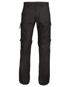 Kariban K785 - PANTALÓN 2 EN 1 MULTIBOLSILLOS PARA HOMBRE Uniforme de Trabajo Pantalon Hombre Black/Black