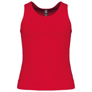 Kariban K362 - CAMISETA SIN MANGAS PARA NIÑA Rojo