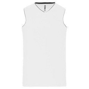 ProAct PA459 - CAMISETA BASKETBALL PARA HOMBRE Blanco