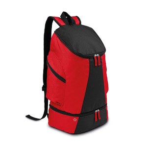 Kimood KI0102 - MOCHILA DEPORTIVA Rojo / Negro