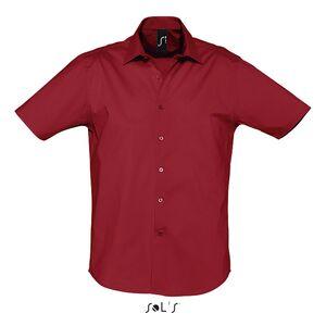 SOLS 17030 - Broadway Camisa Strech Hombre Manga Corta