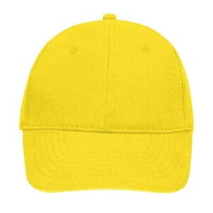 SOL'S 88100 - Buffalo Gorra 6 Paneles Amarillo