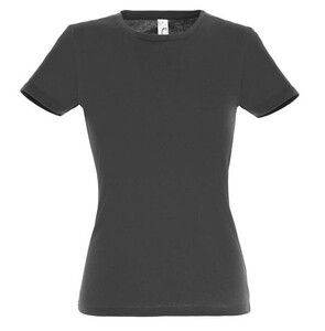 SOL'S 11386 - MISS Camiseta Mujer Gris Pizarra