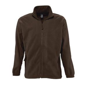 SOL'S 55000 - NORTH Chaqueta Hombre Con Cremallera Chocolate Negro