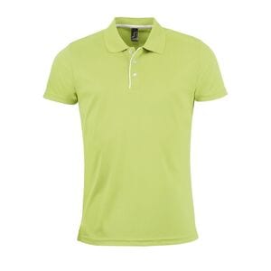 SOL'S 01180 - PERFORMER MEN Polo De Hombre De Deporte Verde manzana