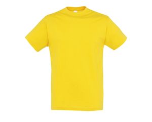 SOL'S 11380 - REGENT Camiseta Unisex Cuello Redondo Amarillo