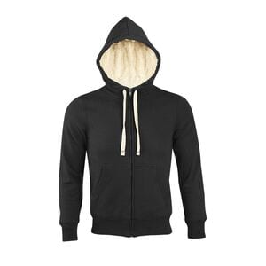 SOL'S 00584 - SHERPA Sudadera Unisex Con Cremallera Estilo "Sherpa" Negro