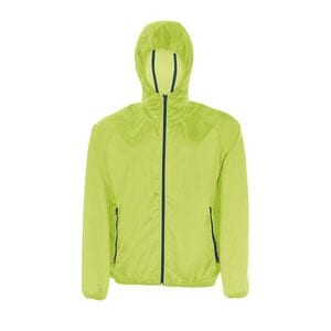 SOL'S 01169 - SHORE Cortavientos Unisex Tilo fluor