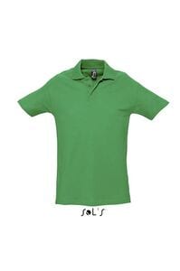 SOL'S 11362 - SPRING II Polo Hombre Verde pradera