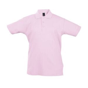 SOL'S 11344 - SUMMER II KIDS Polo De Niño Rosa