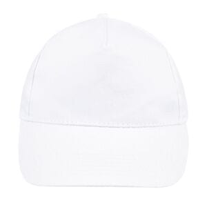 SOL'S 88110 - SUNNY Gorra 5 Paneles Blanco