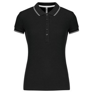 Kariban K251 - POLO PIQUÉ DE MANGA CORTA PARA MUJER Negro