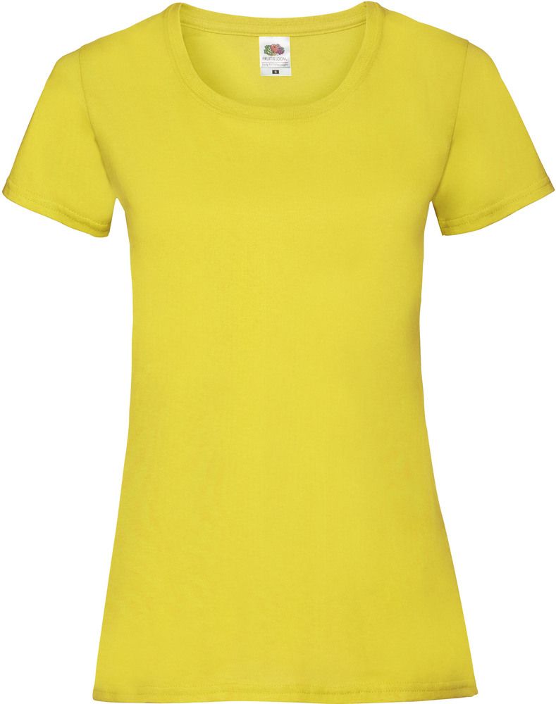 Fruit of the Loom SC61372 - Camiseta de algodón para mujer