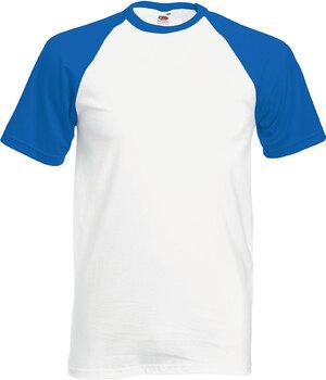 Fruit of the Loom SC61026 - Camiseta Baseball En Manga Corta (61-026-0)